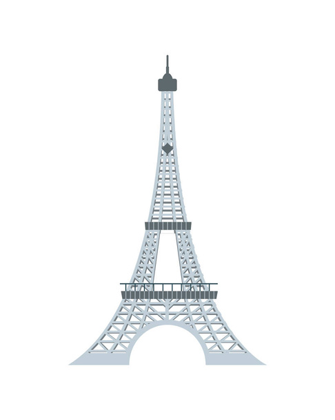 arquitectura de belleza torre eiffel en París
 - Vector, imagen