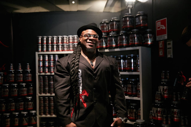 Kai Greene special guest at Kai Greene body building competition in Padua Italy 2018 - 写真・画像