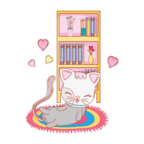 chat chat dessin animé
 - Vecteur, image