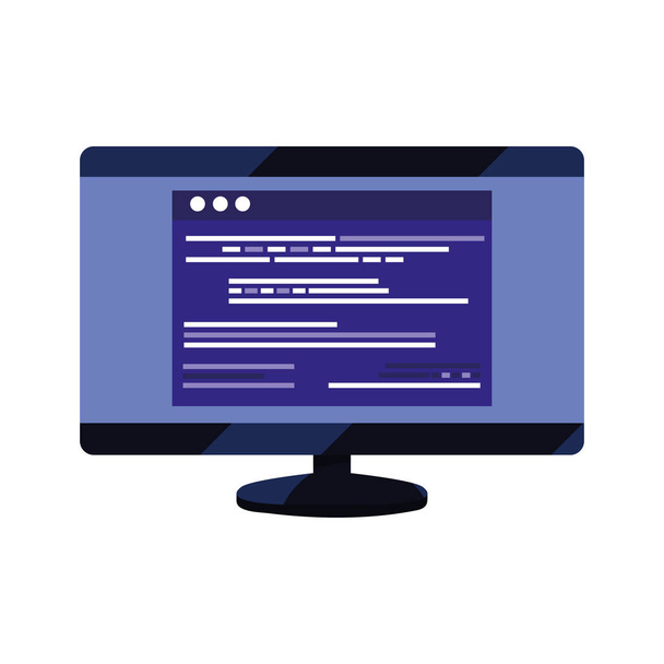 codice monitor del computer
 - Vettoriali, immagini