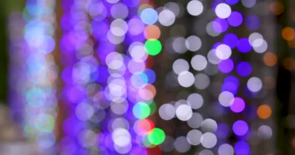 Background of bokeh bright lights  - Footage, Video