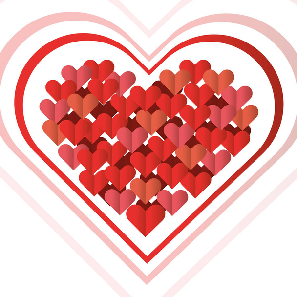 валентинки день серце мультфільм
 - Вектор, зображення
