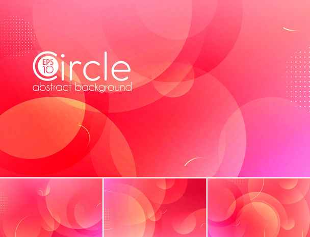 circle abstract background - magenta - Vektor, kép