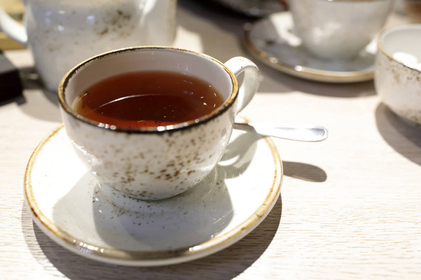 Cup of black tea - Foto, Bild