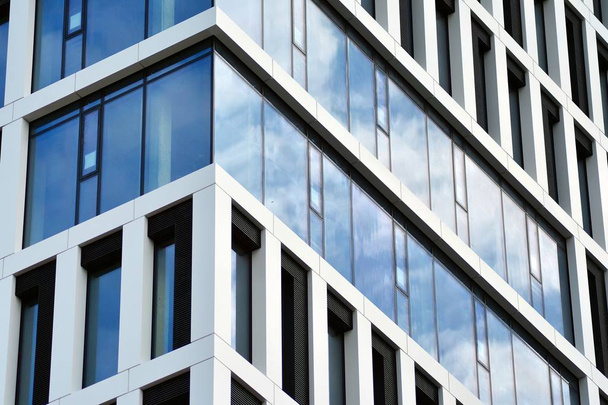 The windows of a modern building for offices  - Photo, Image