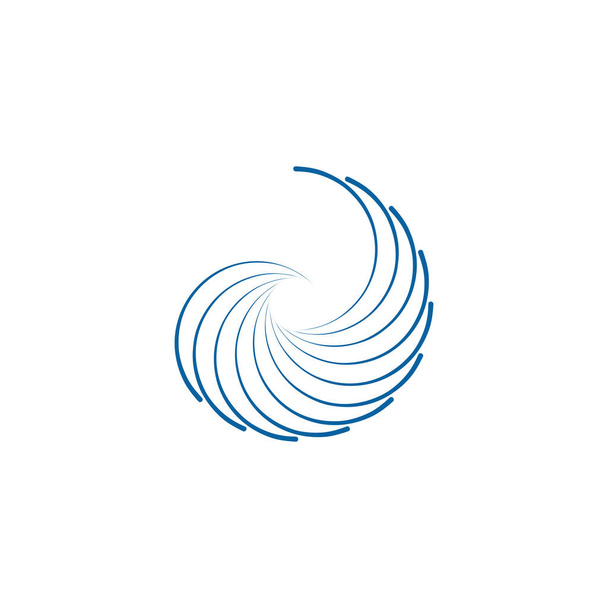 Modèle abstrait de logo Swoosh Wing
 - Vecteur, image
