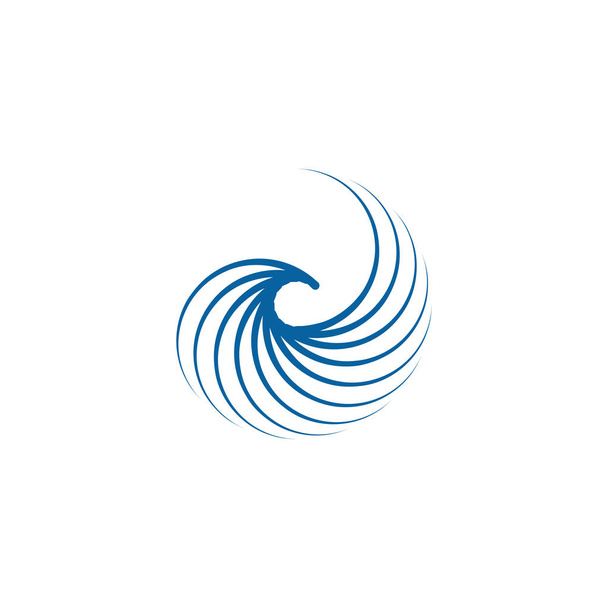 Abstrakcja Swoosh skrzydło szablon Logo - Wektor, obraz