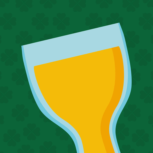 μπύρα ποτήρι απομονωμένες εικονίδιο - Διάνυσμα, εικόνα