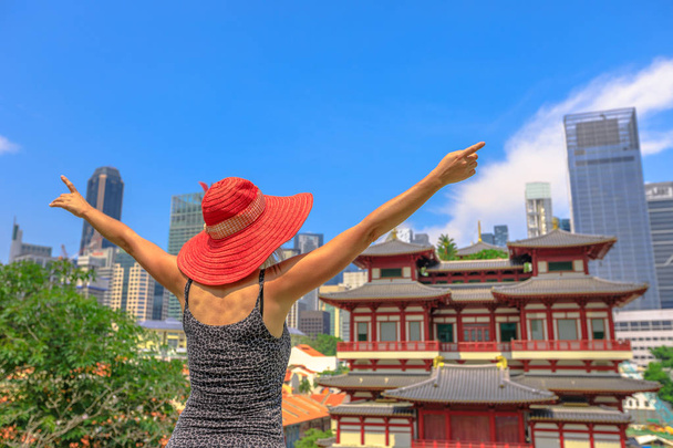 Žena v Singapuru Chinatown - Fotografie, Obrázek