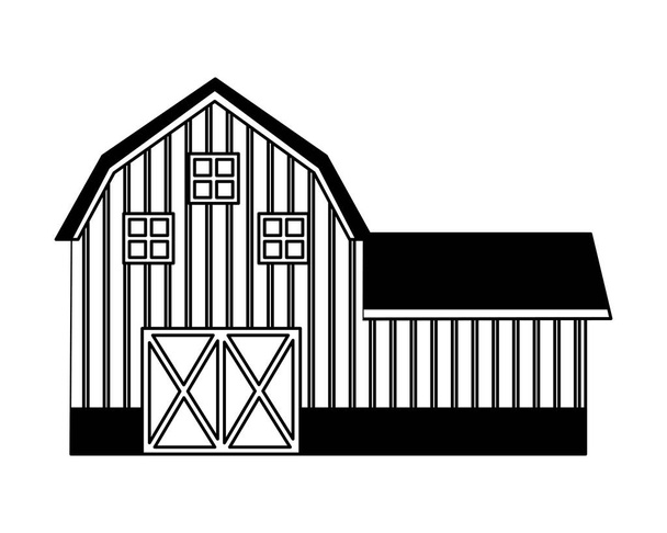 schuur boerderij vers - Vector, afbeelding