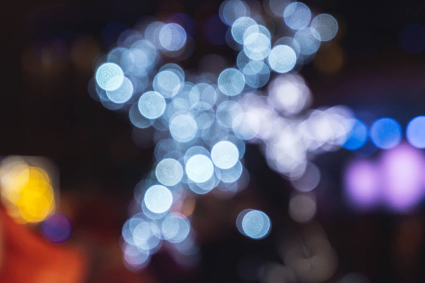 abstract bokeh lights for Christmas background  - Фото, зображення