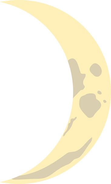 月の満ち欠け - ベクター画像