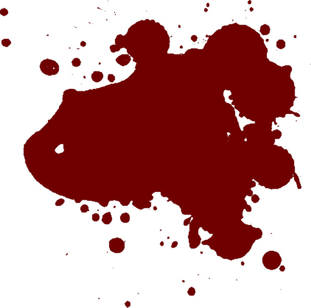 Splash krwi Halloween - Wektor, obraz