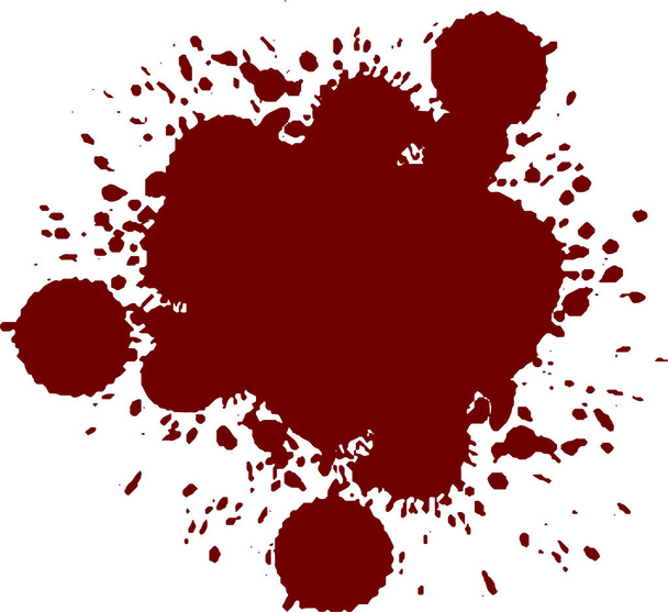 Halloween Horror blood splash - Vector, Image