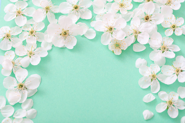 вишневі квіти на паперовому фоні
 - Фото, зображення