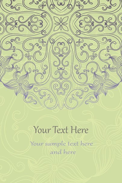 Elegant invitation cards - Vecteur, image