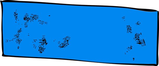 Bandiera colorata sporca disegnata a mano
 - Vettoriali, immagini