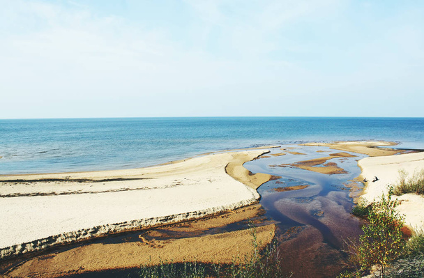 Seenlandschaft in Lettland. - Foto, Bild