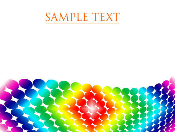 Abstrakten background with rainbow colors. - Vector, Image