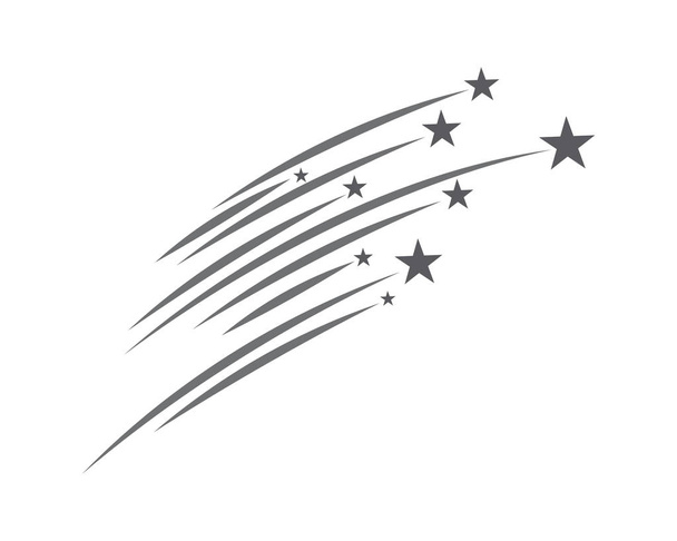 Ikonu hvězdičky šablona - Vektor, obrázek
