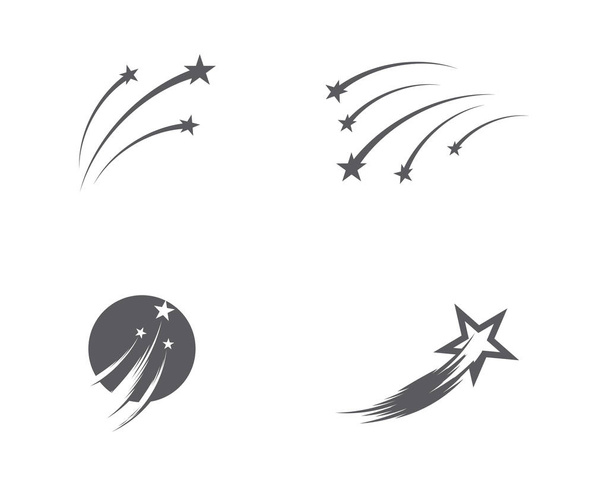 Csillag ikon sablon - Vektor, kép