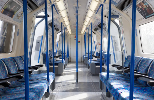 U-Bahn-Wagen von London - Foto, Bild