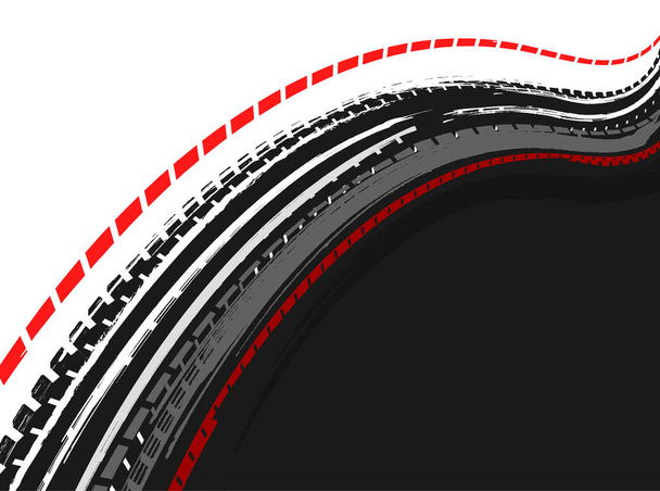 Vector tire background - Vector, Image