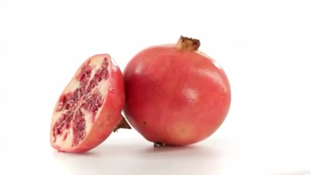 Pomegranate front view - Felvétel, videó