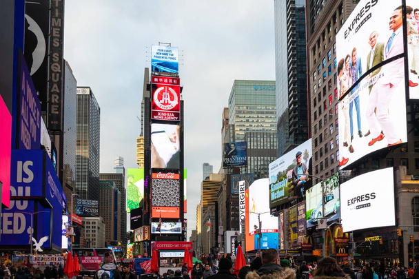 Vista de Times Square - Foto, Imagem
