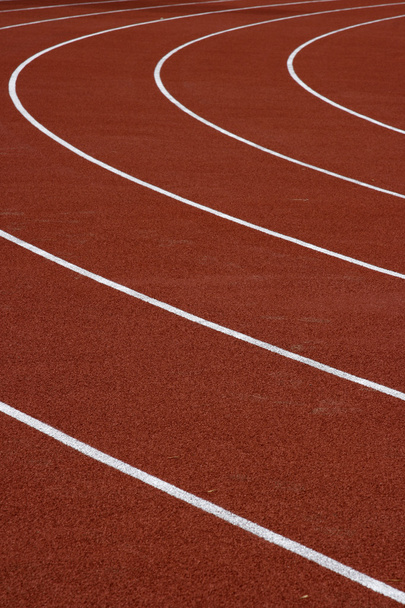 Leichtathletik-Laufstrecke - Foto, Bild
