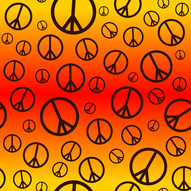vrede symbool achtergrond - Vector, afbeelding