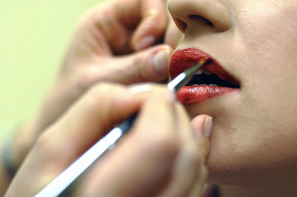 Red lipstick 6 - Photo, Image