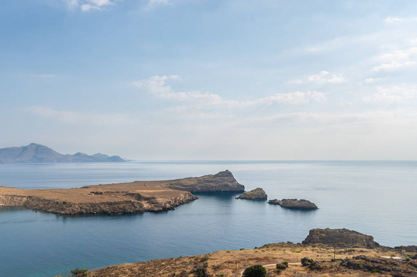 Wief of the ocean from the island of Rhodes, Greece - Foto, afbeelding