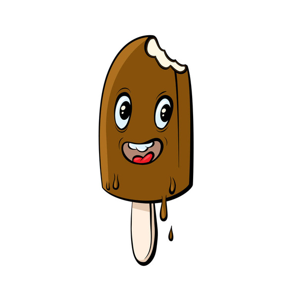 ice cream  illustration - Vector, afbeelding
