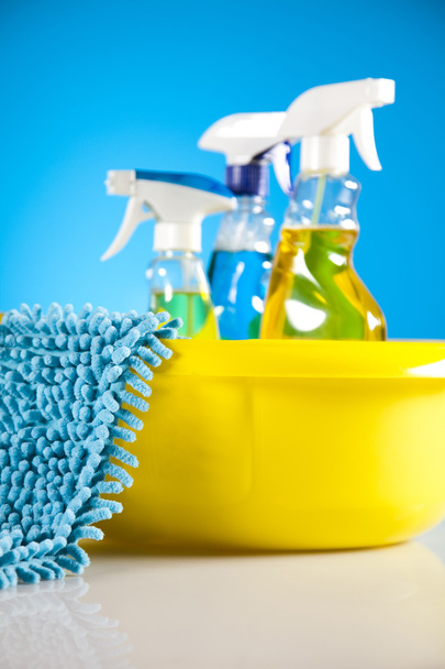Set of Cleaning products - Fotó, kép