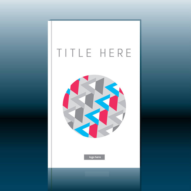 Abstract composition. Text frame surface. Colorful brochure cover design. Title sheet model set. Linear space icon. Vector front page font. Ad banner form texture. Flier fiber - Vector - Vector, Image