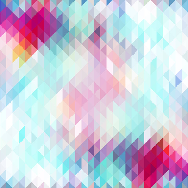 Gradient Grid Mosaik Hintergrund, kreative Design-Vorlagen. abstrakte geometrische Hintergründe in voller Farbe.   - Vektor, Bild