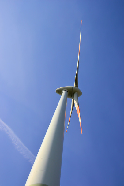 Close-up van een windturbine - Foto, afbeelding