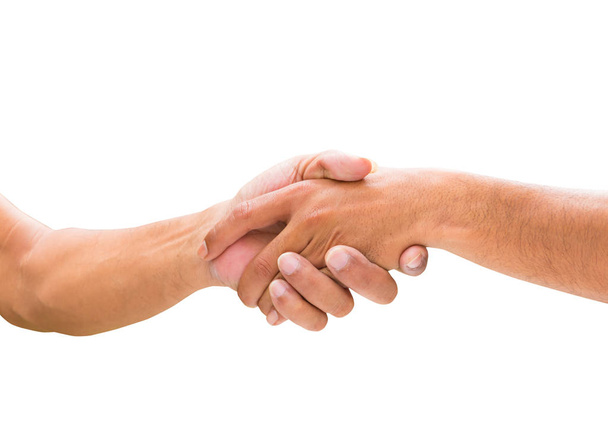 два бізнесмена тримають руки
  - Фото, зображення