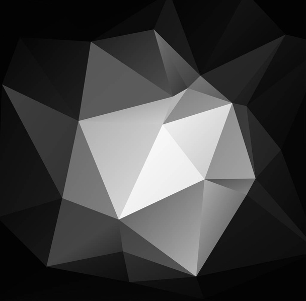 Abstract polygonal background - Vektör, Görsel