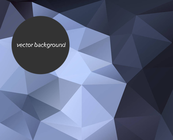 Fondo poligonal abstracto - Vector, Imagen