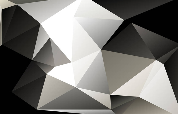 Fondo poligonal abstracto - Vector, Imagen