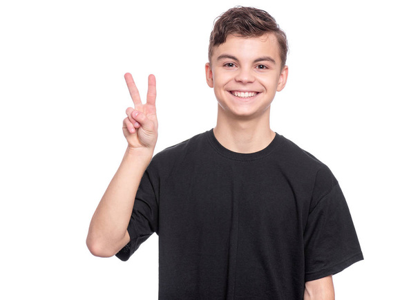 Teen boy portrait - Fotó, kép
