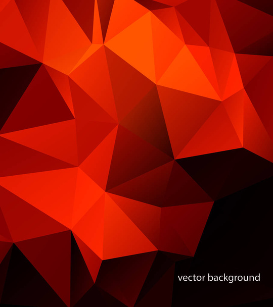 Abstract polygonal background - Vecteur, image