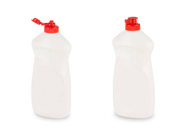 Detergente para platos con esponja
 - Foto, imagen