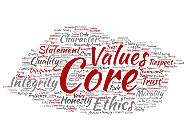 integridade ética nuvem de palavras
 - Vetor, Imagem