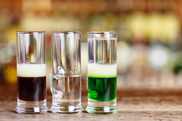 Seperated cocktails on the bar - Fotografie, Obrázek