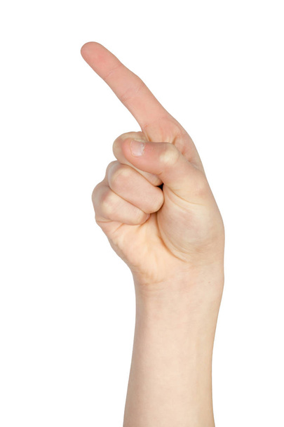 Alphabet in American Sign Language - Photo, Image
