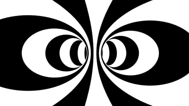 Гіпнотична психоделічна ілюзія безшовний циклічний анімаційний фон. 4k відео
 - Кадри, відео