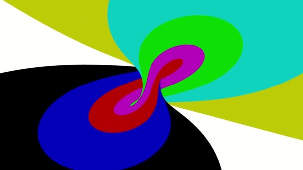 Ilusão psicadélica hipnótica fundo de animação sem costura looping. 4k vídeo
 - Filmagem, Vídeo